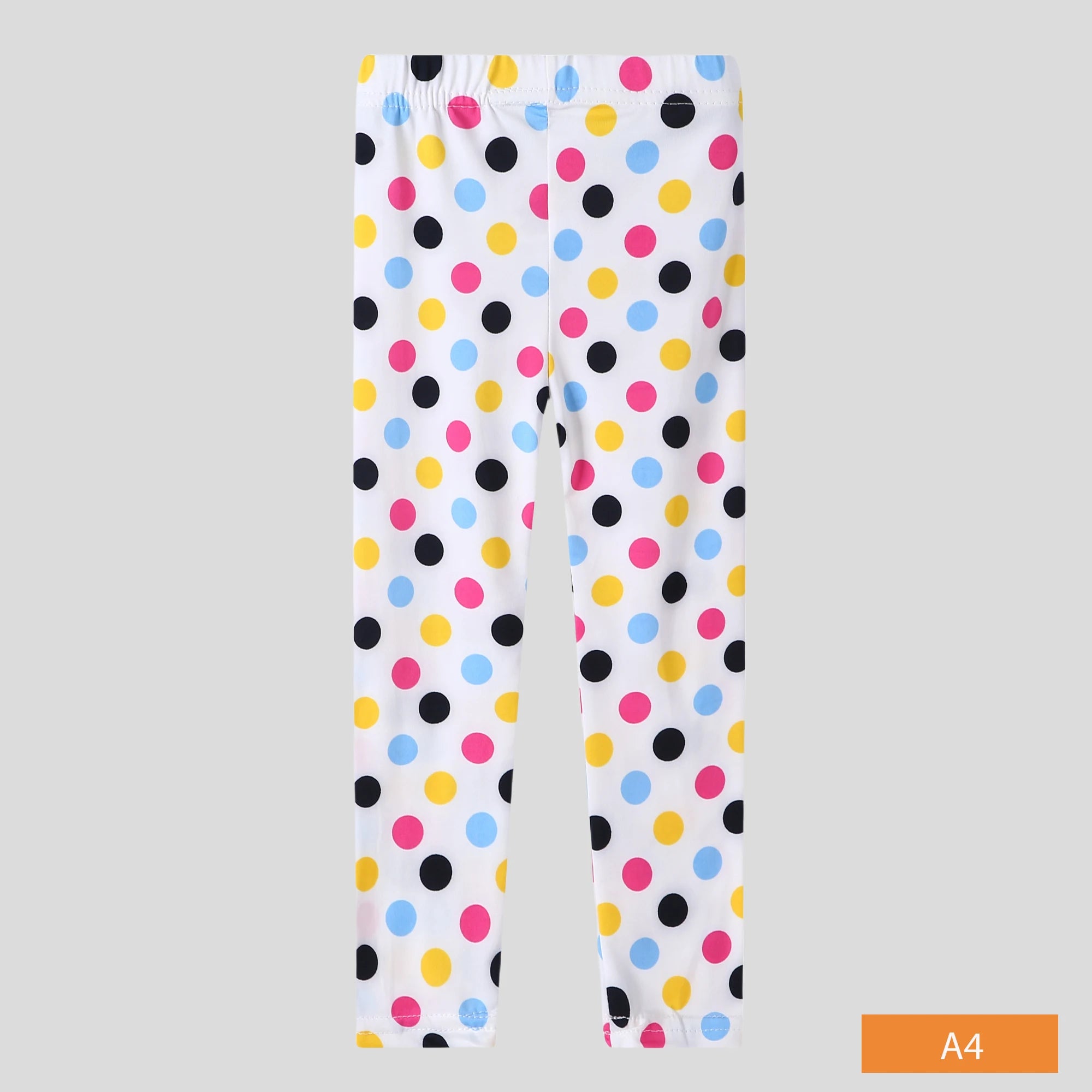 Legging Fille Imprimé Cartoon — Taille Élastique, Yoga Doux, Enfant & Bambin