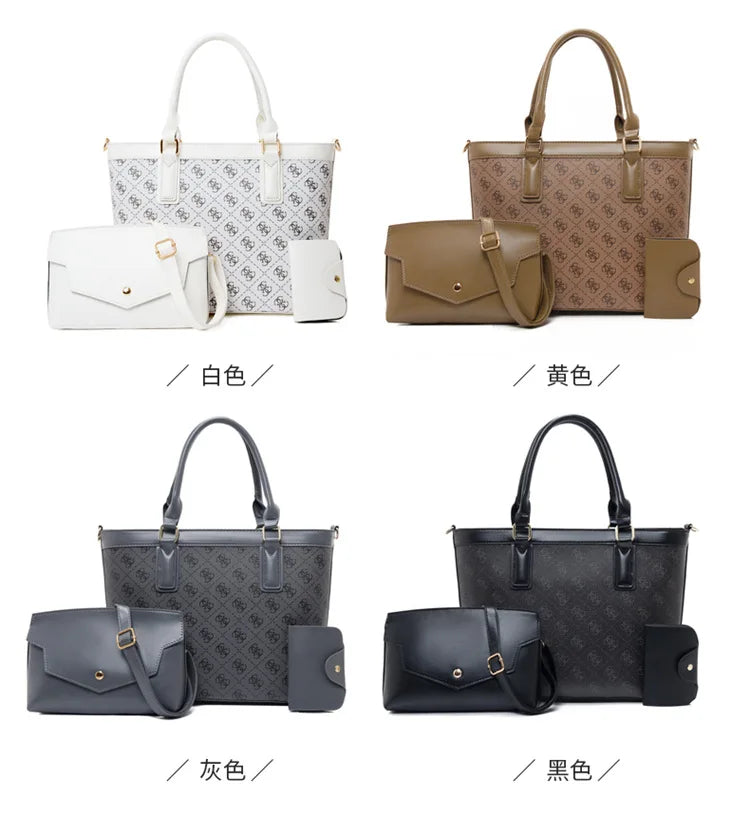 Tote Bag Femme Luxe Léger — Grande Capacité, Sac Épaule Tendance Quotidien