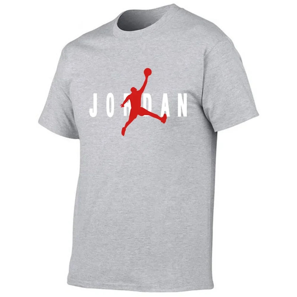 T-shirt Sport Homme — Manches Courtes Coton, Imprimé, Absorption Transpiration 2025