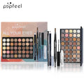Set Maquillage Yeux POPFEEL — Palette Fard, Eyeliner, Mascara, Crayon Sourcils