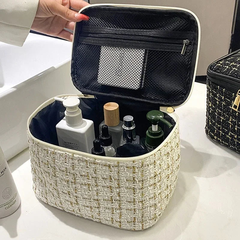 Trousse Maquillage Voyage Grande Capacité — Organisateur Cosmétiques Femme