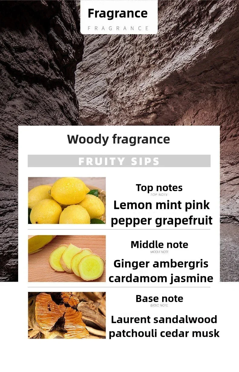 عطر أو دو بارفان للرجال 50 مل — عطر شرقي خشبي يدوم طويلاً