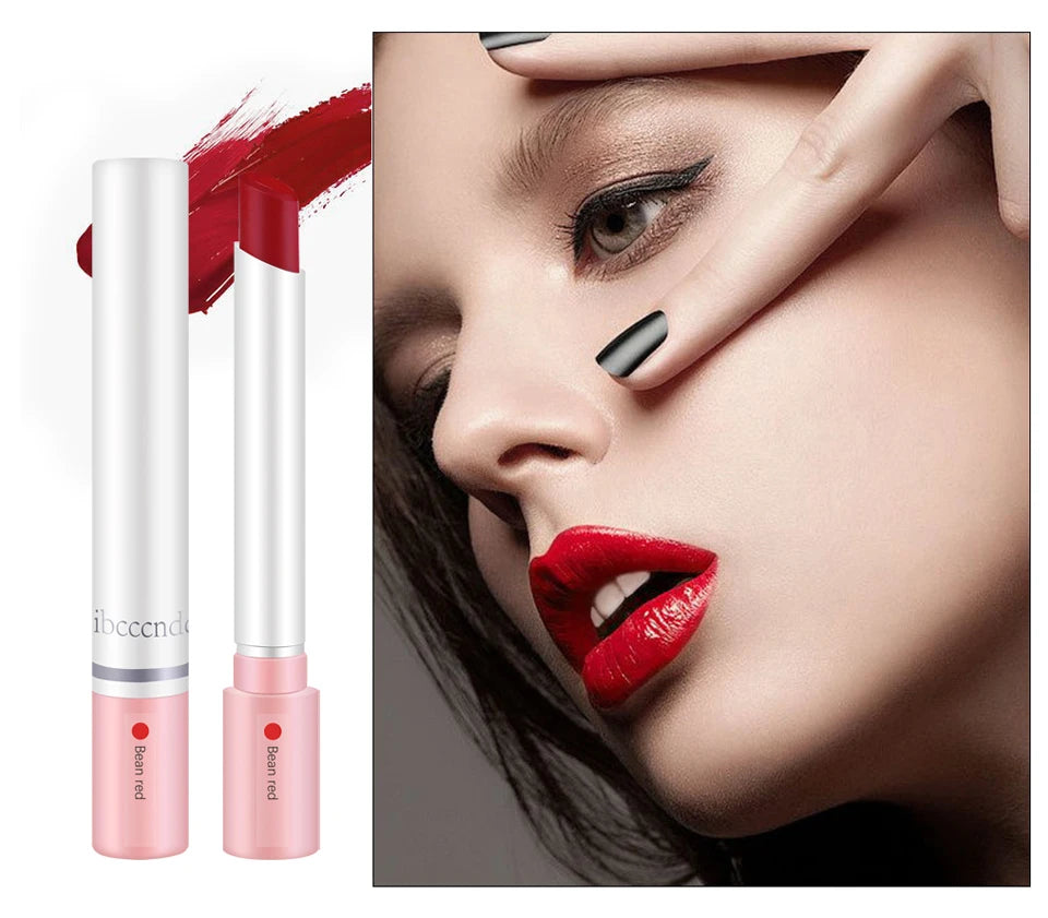 Kit Rouge à Lèvres Mat 4 Couleurs — Lip Gloss Waterproof, Longue Tenue, Teinte à Lèvres