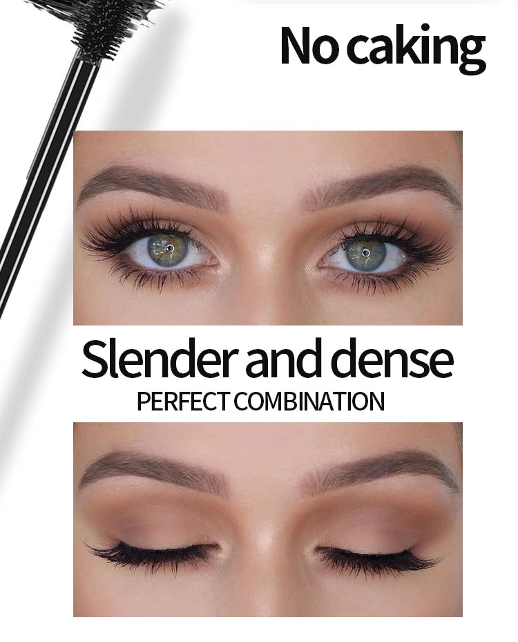 Set Eyeliner Liquide & Mascara 4D YANQINA — Waterproof, Crayon Sourcils, Yeux
