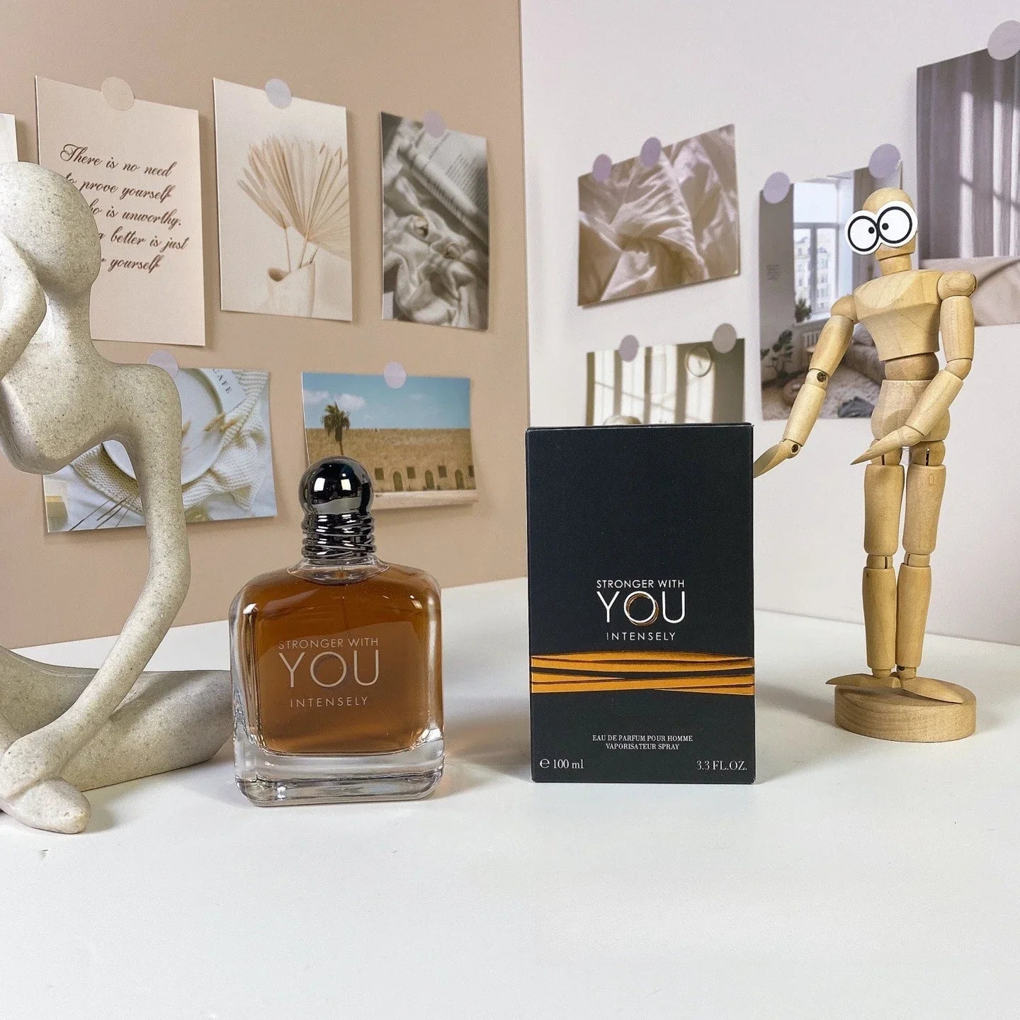 EDP للرجال Amour Libre — عطر روك بلوجراس، بخاخ معطر للجسم يدوم طويلاً