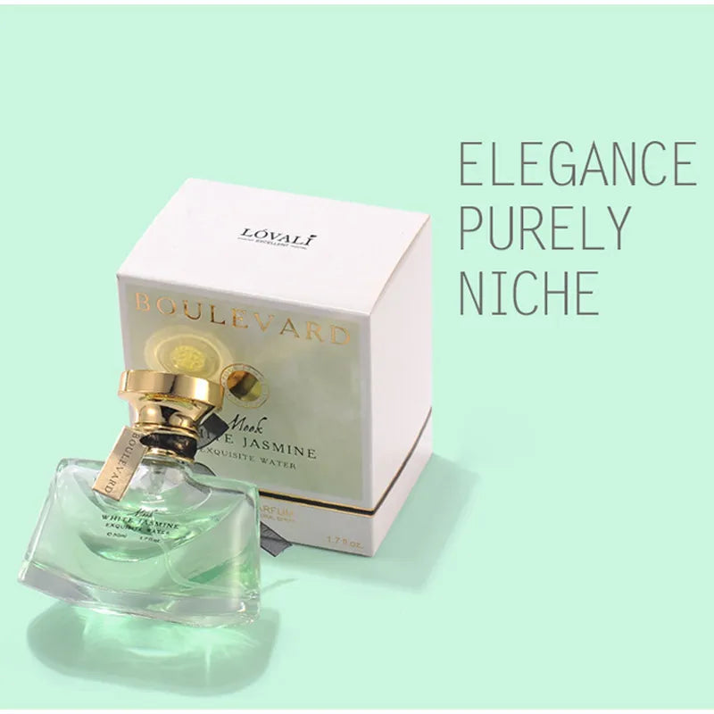 عطر نسائي ياسمين الليل الفاخر - زجاجة ألماس، ماء تواليت يدوم طويلاً