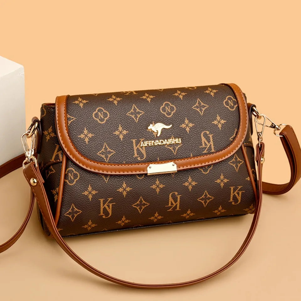 Sac À Main Femme Fleurs Luxe — Bandoulière Épaule, Tote Casual Tendance