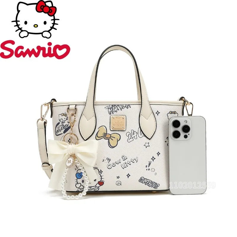 Sac À Main Hello Kitty Femme — Cartoon Mignon, Sac Épaule Bandoulière Tendance