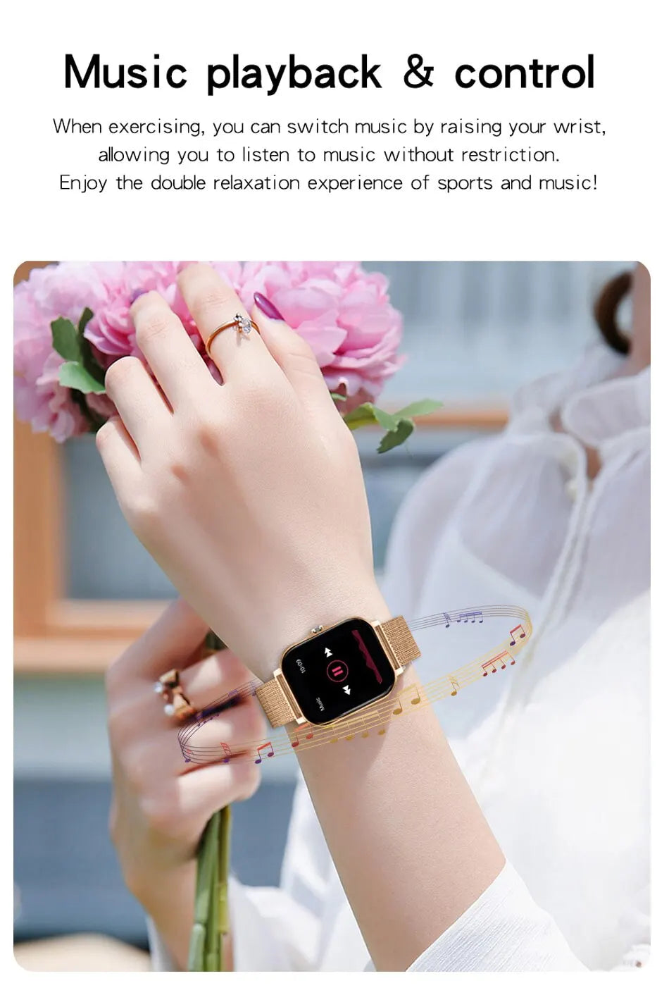 Montre Connectée GPS Sport Homme Femme — Écran Tactile, Appels Bluetooth, Smartwatch 2025
