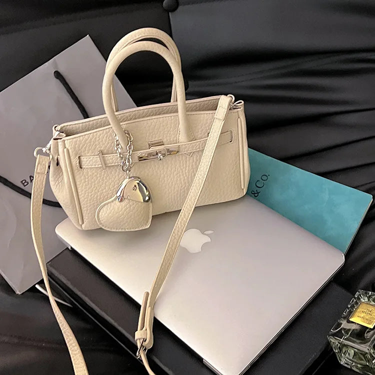 Sac À Main Femme Cuir Vintage — Messenger Bandoulière Épaule, Tote Luxe