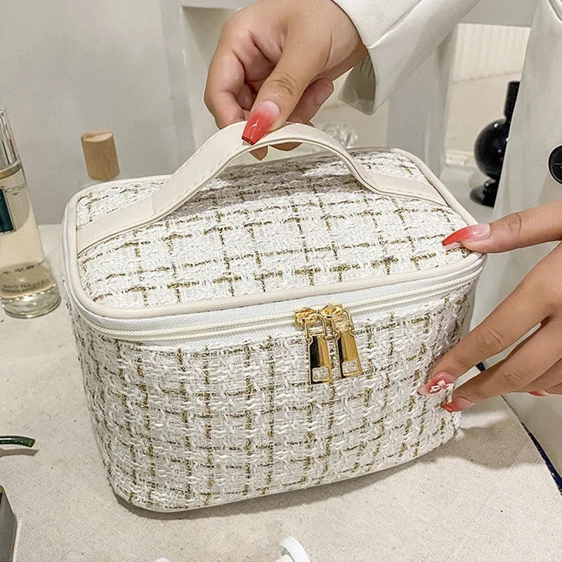 Trousse Maquillage Voyage Grande Capacité — Organisateur Cosmétiques Femme