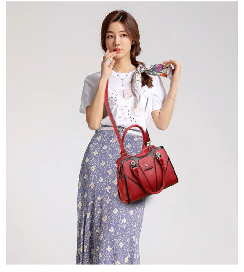 Sac à Main Femme Luxe — Cuir, Bandoulière, Sac Épaule Grande Marque 2024