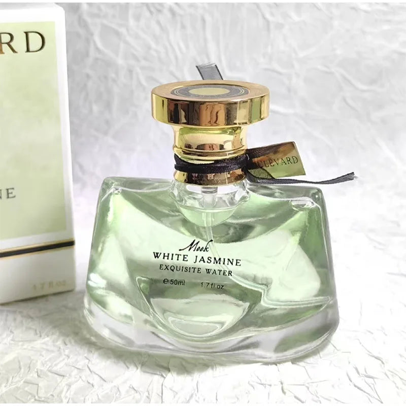 عطر نسائي ياسمين الليل الفاخر - زجاجة ألماس، ماء تواليت يدوم طويلاً