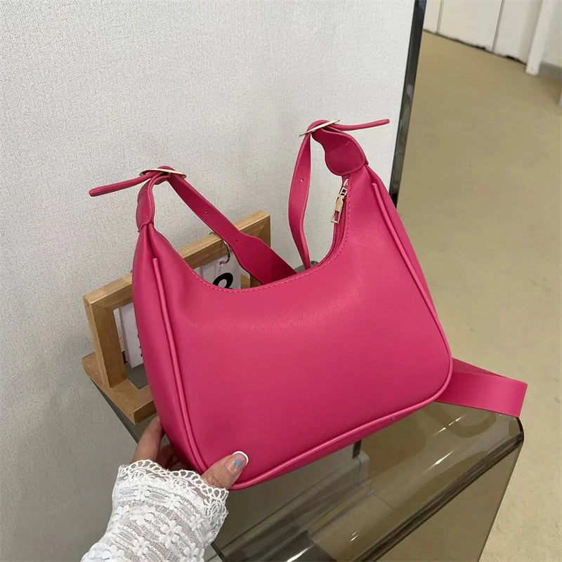 Sac à Main Femme Cuir Luxe Designer — Bandoulière Épaule, Grande Marque