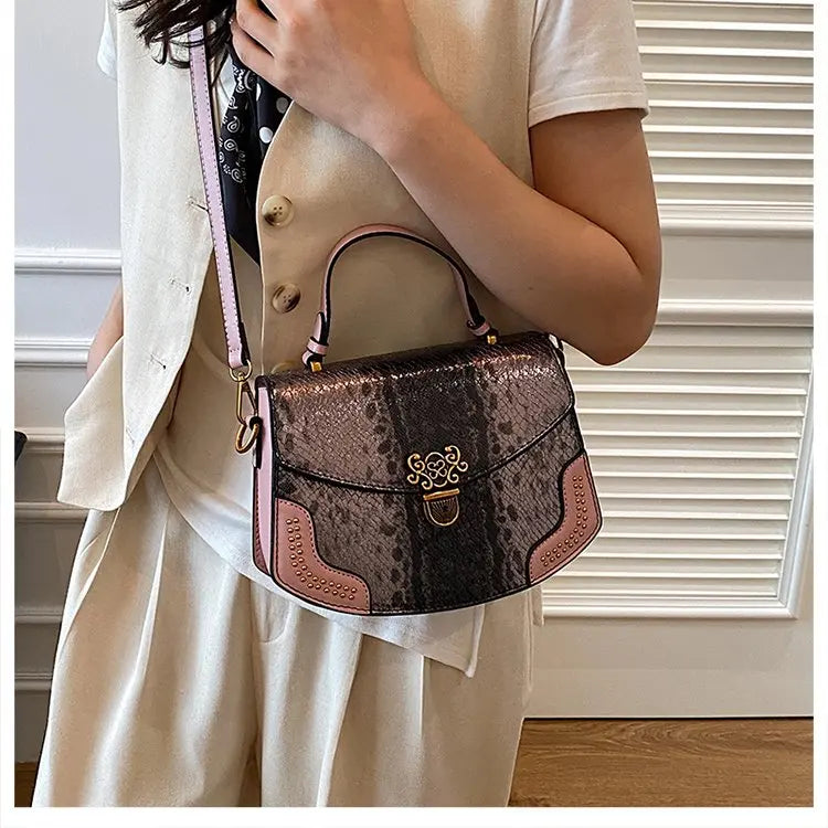 Sac À Main Femme Luxe Grande Capacité — Cuir Élégant, Tote Épaule, Grande Marque