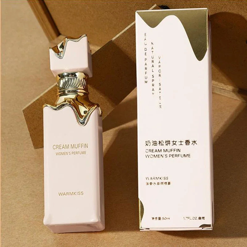 Eau de Toilette Unisexe 50ml — Parfum Arabe Gourmand Caramel Vanille Crème, Longue Durée