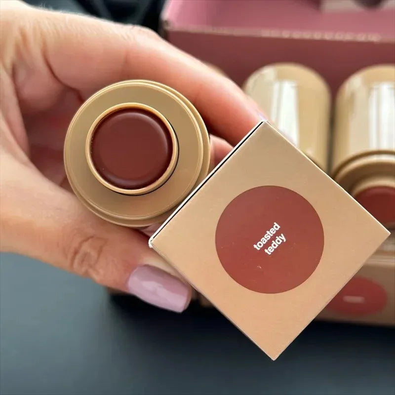 Fond de Teint Cushion Blush & Lip Gloss — Coque iPhone 17/16, Maquillage Naturel