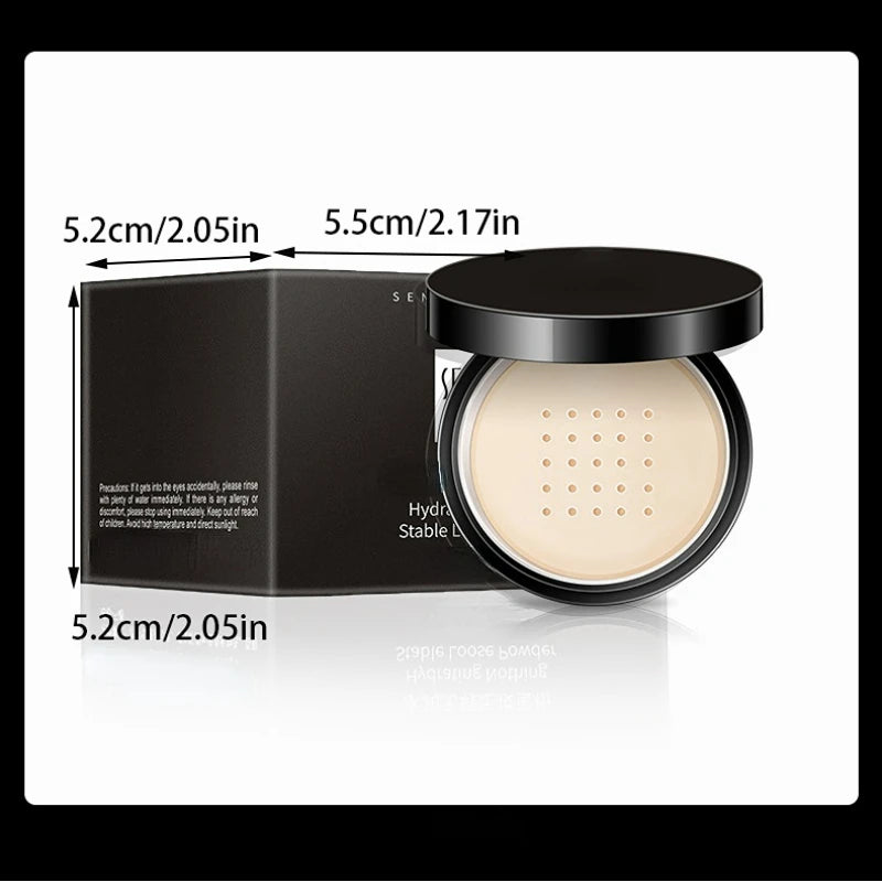 Poudre Fixante Hydratante Fini Naturel Contrôle Brillance — Full Coverage Tous Types de Peau