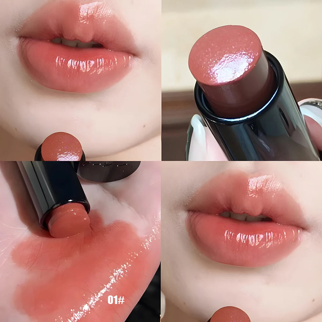 Rouge à Lèvres Hydratant Miroir Waterproof — Longue Tenue, Cadeau Saint-Valentin