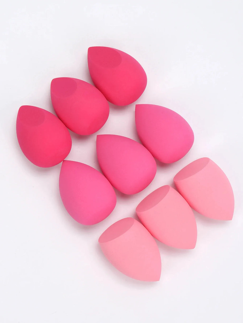 Set Éponges Maquillage Douces 4/8 Pièces — Beauty Egg & Puff pour Fond de Teint