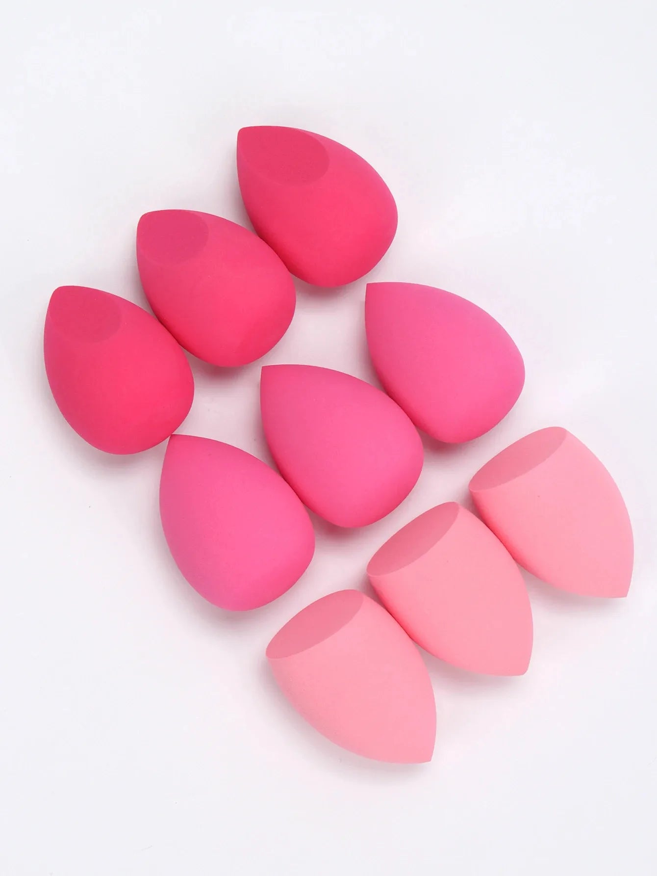 Set Éponges Maquillage Douces 4/8 Pièces — Beauty Egg & Puff pour Fond de Teint