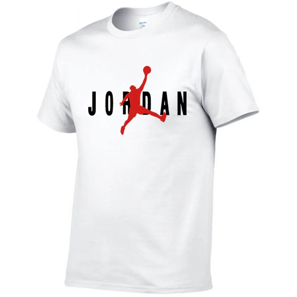 T-shirt Sport Homme — Manches Courtes Coton, Imprimé, Absorption Transpiration 2025