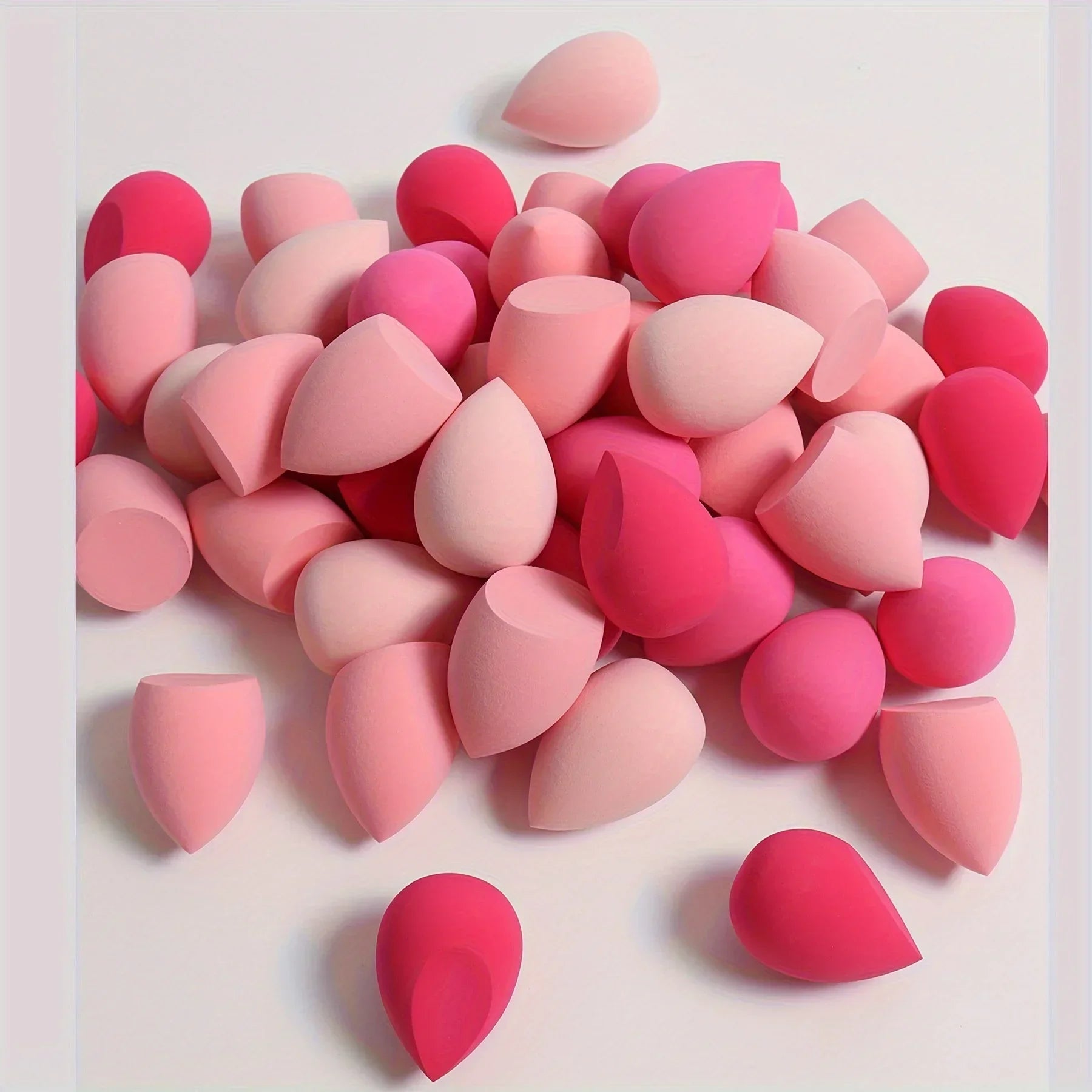 Set Éponges Maquillage Douces 4/8 Pièces — Beauty Egg & Puff pour Fond de Teint