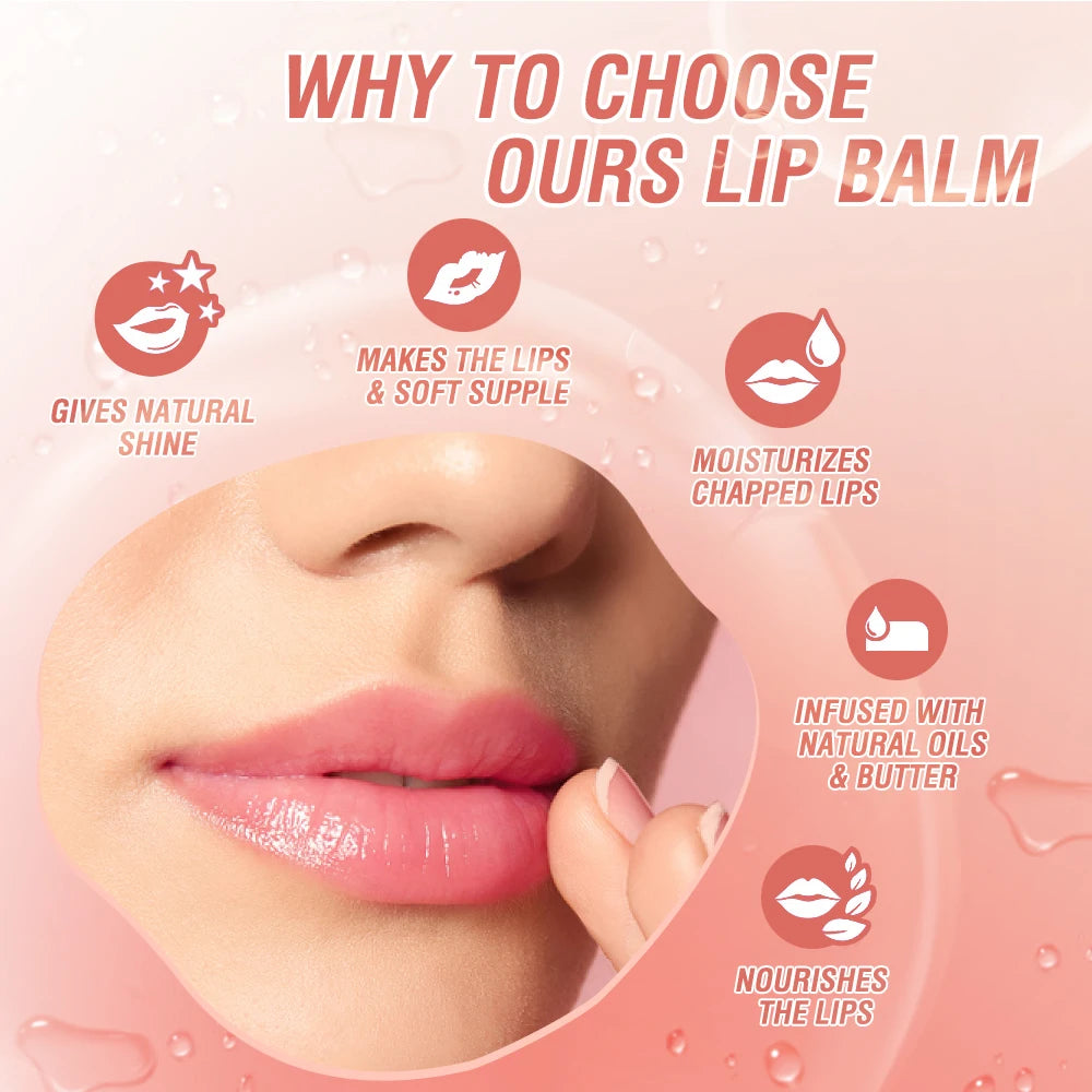 Baume à Lèvres Changeant de Couleur O.TWO.O — Huile Hydratante, Lip Gloss, Longue Tenue