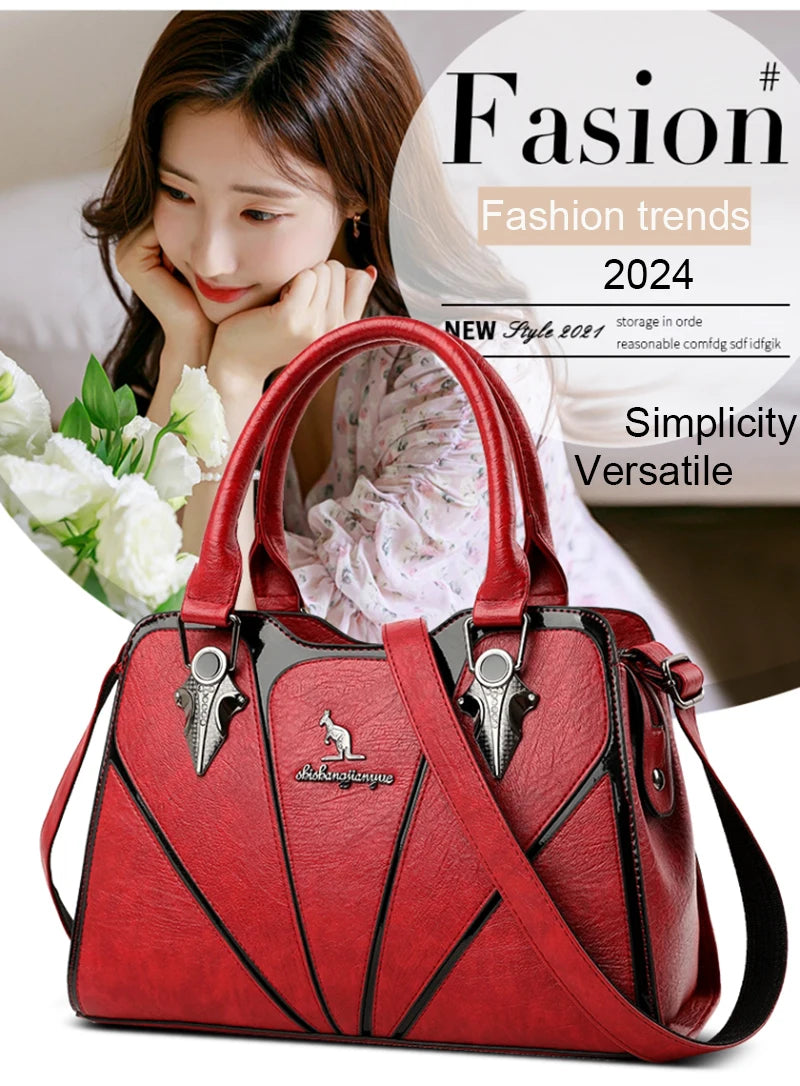 Sac à Main Femme Luxe — Cuir, Bandoulière, Sac Épaule Grande Marque 2024