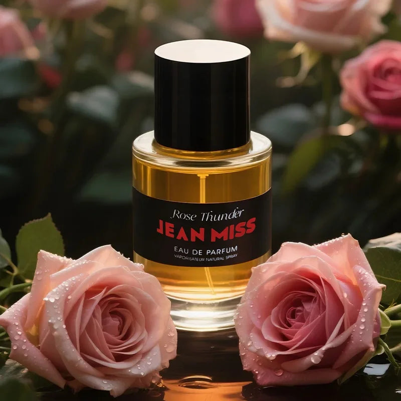 عطر للجنسين بتركيز ماء عطر 100 مل – عطر زهري برائحة بتلات الورد والحمضيات، يدوم طويلاً