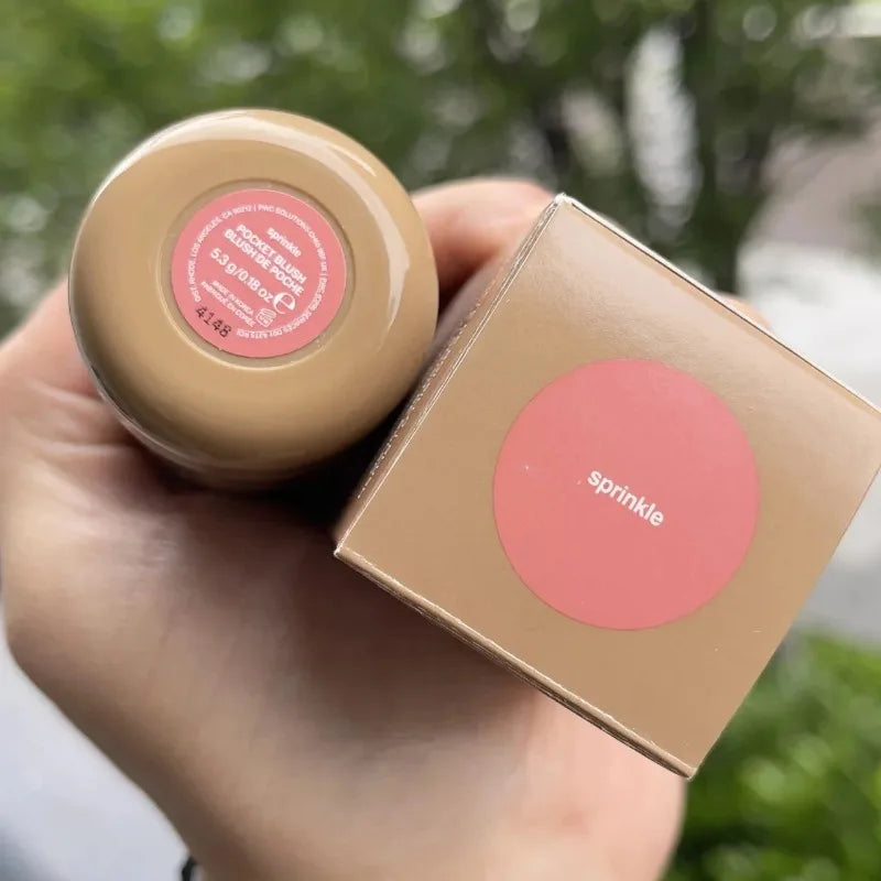 Fond de Teint Cushion Blush & Lip Gloss — Coque iPhone 17/16, Maquillage Naturel