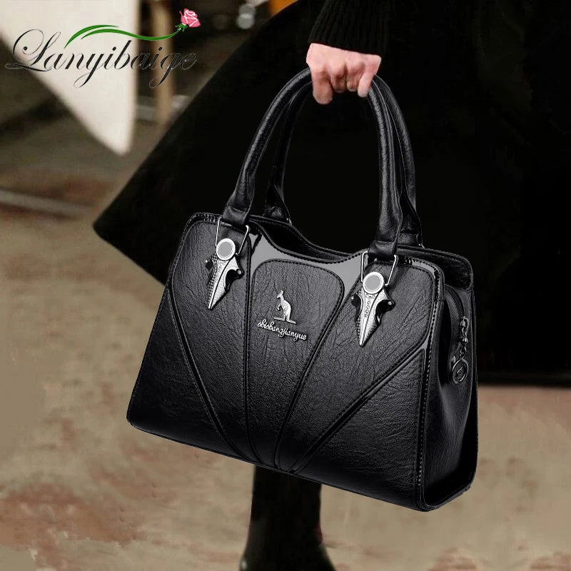 Sac à Main Femme Luxe — Cuir, Bandoulière, Sac Épaule Grande Marque 2024