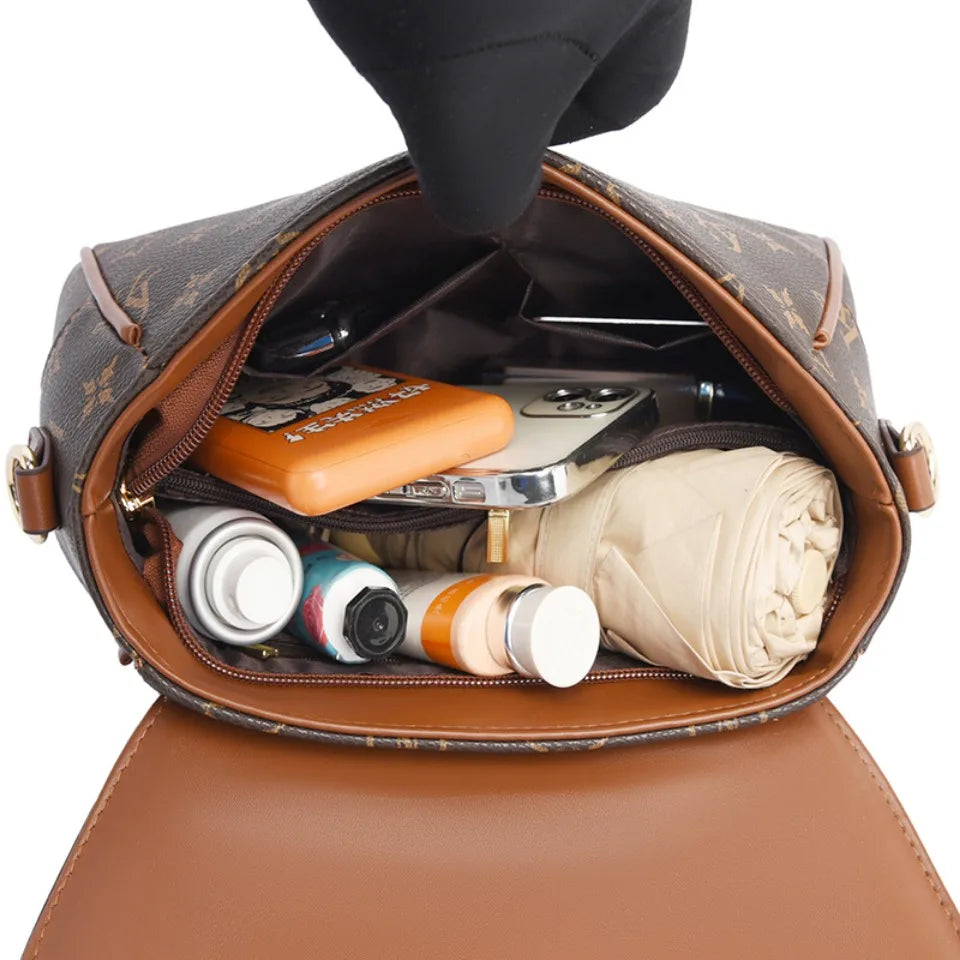 Sac À Main Femme Fleurs Luxe — Bandoulière Épaule, Tote Casual Tendance