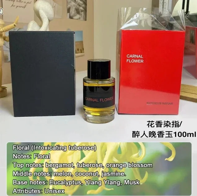 عطر للجنسين بتركيز ماء عطر 100 مل – عطر زهري برائحة بتلات الورد والحمضيات، يدوم طويلاً