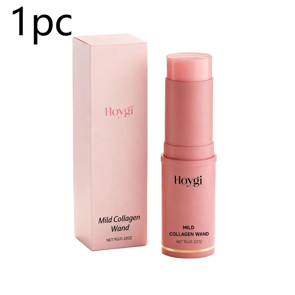 Stick Hydratant Rose Collagène Visage Multifonction — Soin Coréen Base Maquillage