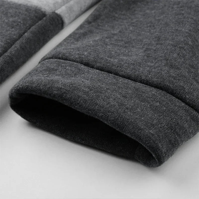 Survêtement Femme Imprimé Capuche — Color Block, Jogging Sport, Tailles S-3XL