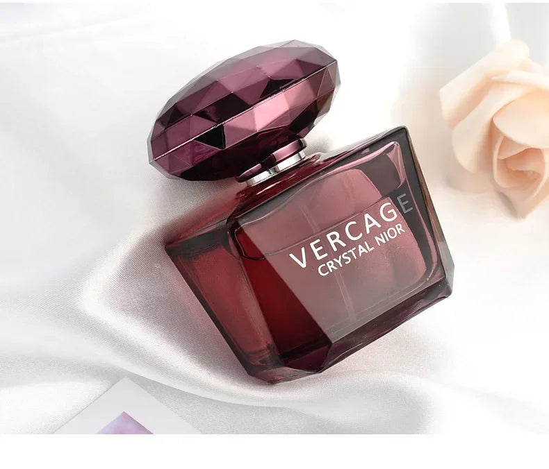 Parfum Femme Sweet Love — Spray Corps Longue Durée 50ml, Senteur Florale, Flacon Diamant Crystal