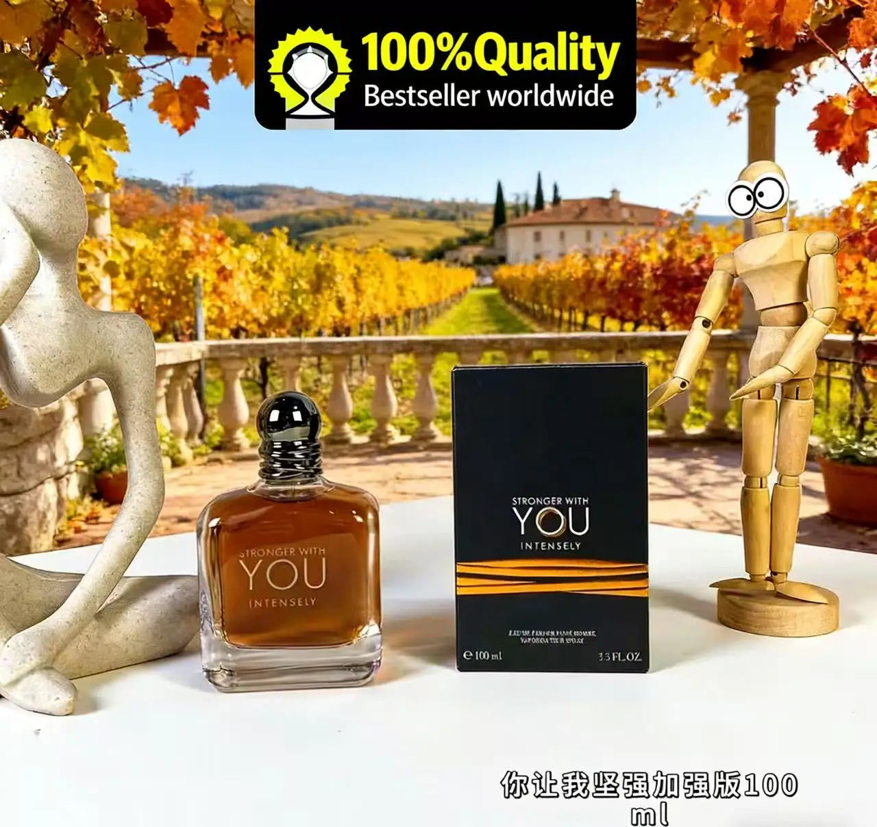 EDP Homme Amour Libre — Parfum Rock Bluegrass, Spray Corps Longue Durée