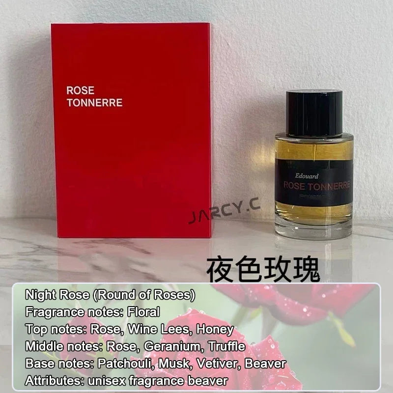 JARCY.C Eau de Parfum Unisexe 100ml — Boisé Floral, Phéromones, Longue Durée