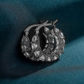 Huitan Créoles Femme Zircon Cubique — Accessoire Soirée, Mode Quotidienne