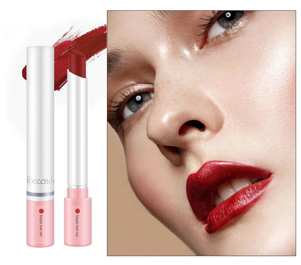 Kit Rouge à Lèvres Mat 4 Couleurs — Lip Gloss Waterproof, Longue Tenue, Teinte à Lèvres