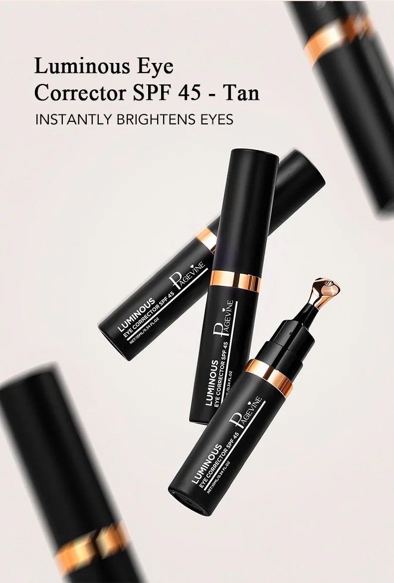 Correcteur Lumineux 4 Couleurs — Anti-Cernes, Illuminateur, Maquillage Liquide