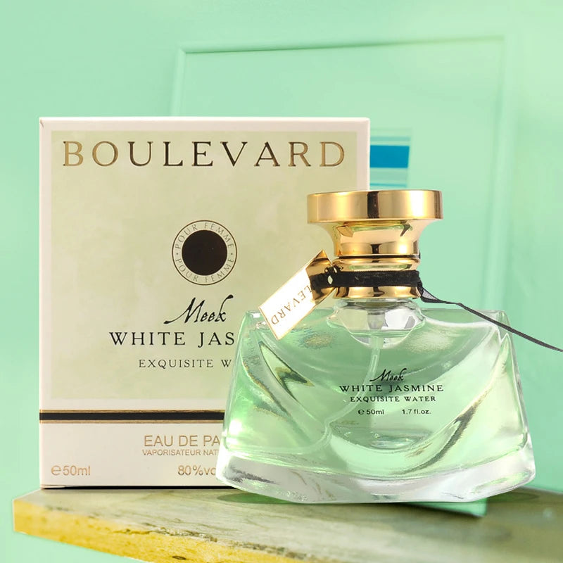 عطر نسائي ياسمين الليل الفاخر - زجاجة ألماس، ماء تواليت يدوم طويلاً