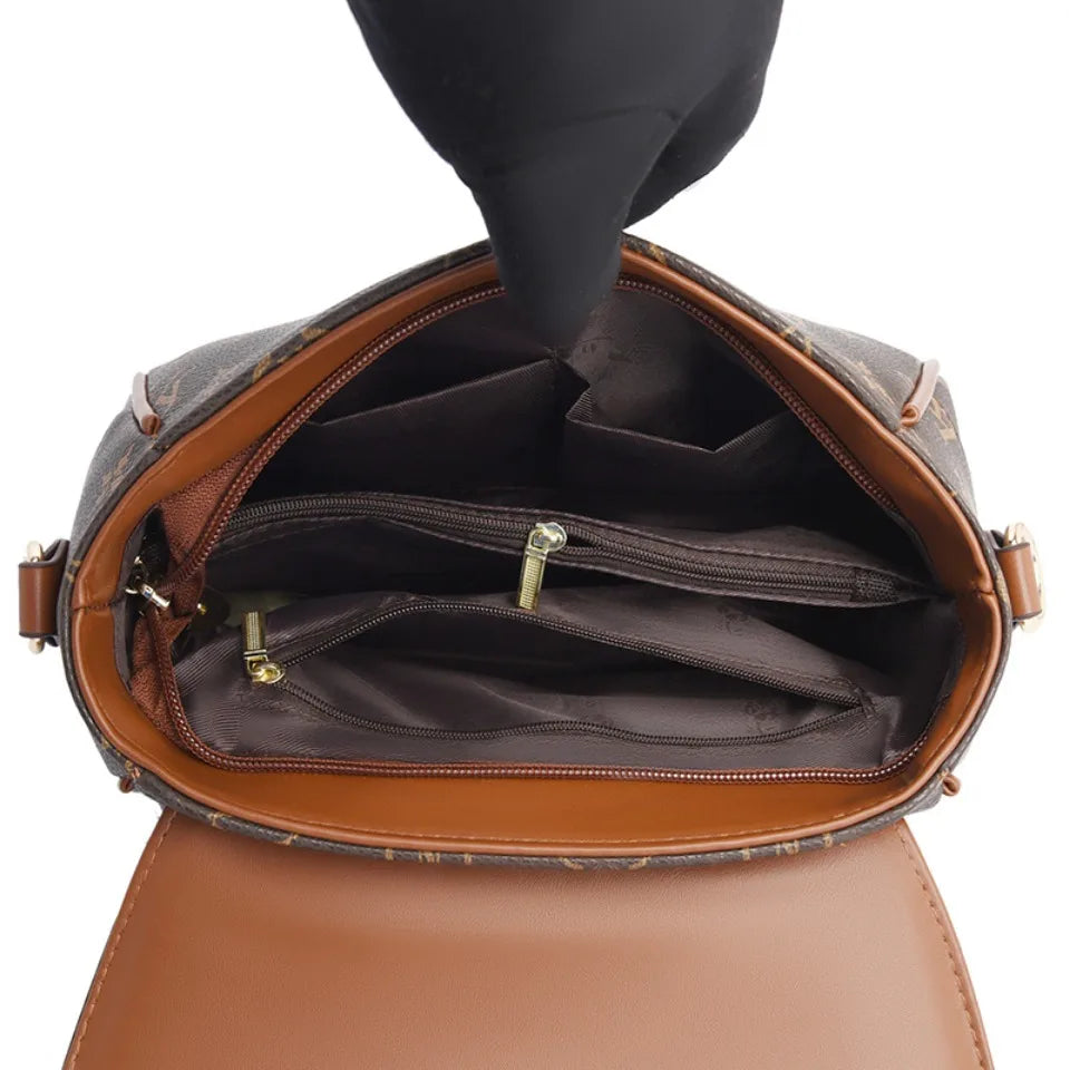Sac À Main Femme Fleurs Luxe — Bandoulière Épaule, Tote Casual Tendance
