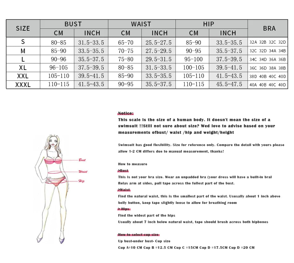 Bikini Taille Haute Filet Brésilien — 2 Pièces Sexy, Maillot de Bain Femme Été