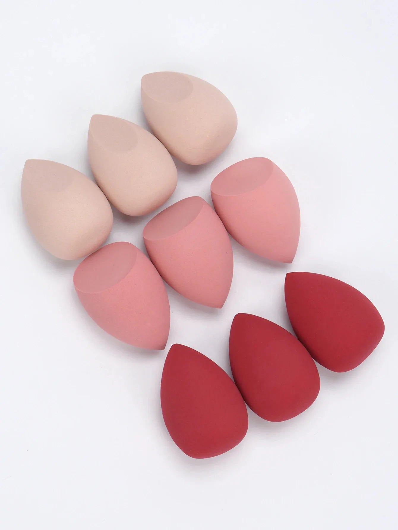 Set Éponges Maquillage Douces 4/8 Pièces — Beauty Egg & Puff pour Fond de Teint