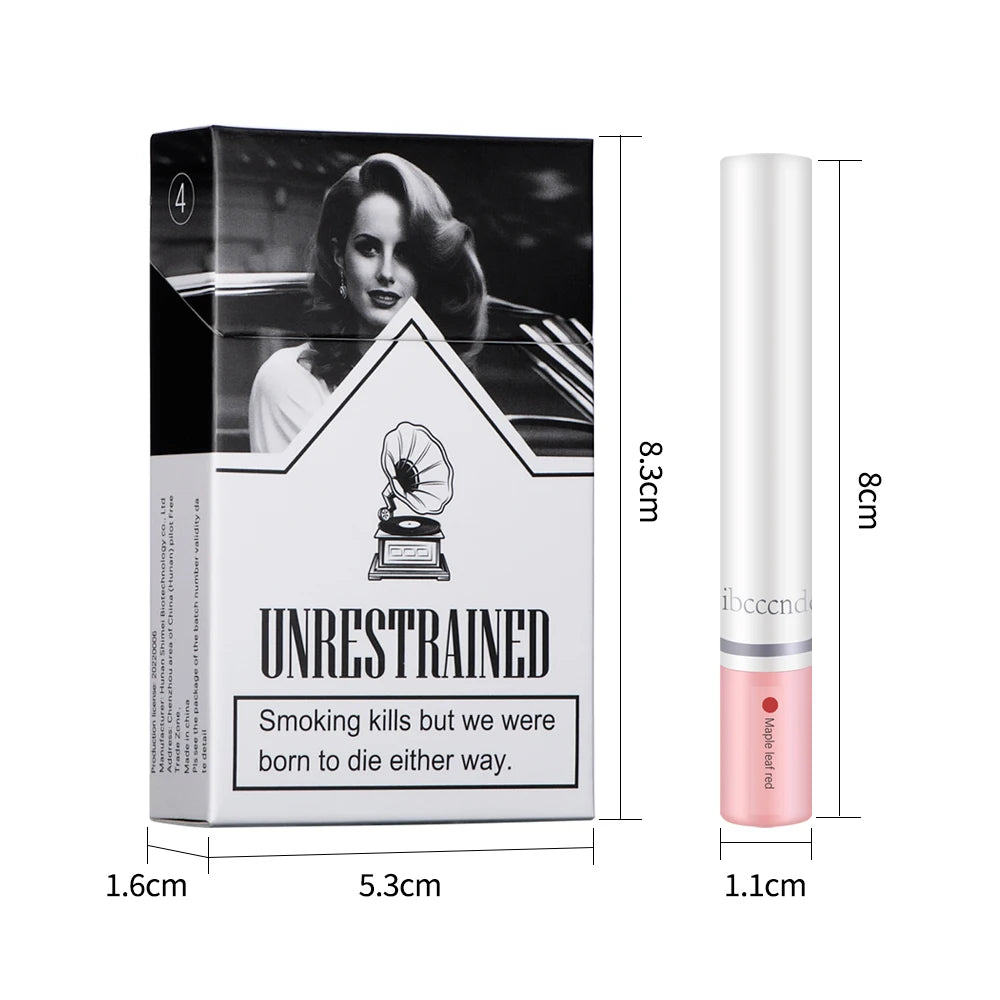 Kit Rouge à Lèvres Mat 4 Couleurs — Lip Gloss Waterproof, Longue Tenue, Teinte à Lèvres