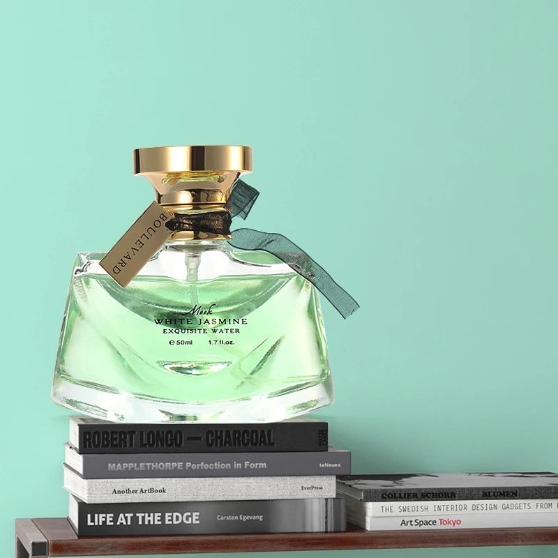 عطر نسائي ياسمين الليل الفاخر - زجاجة ألماس، ماء تواليت يدوم طويلاً