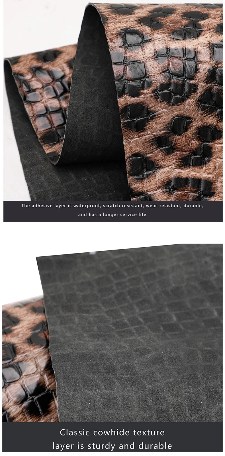 Sac Boston Femme Cuir Véritable Imprimé Léopard — Style Luxe Tendance