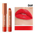 Crayon Lèvres Velours Waterproof 6 Couleurs Longue Tenue — Nude & Rose